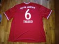 Байерн Мюнхен тениска 2013-14 Адидас №6 Тиаго игрална с бадж размер ХХХЛ, снимка 8