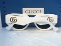 GUCCI с лого 1:1 дамски слънчеви очила котка 2 цвята, снимка 18