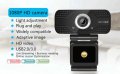 Видеоконференция FULLHD 1080P 30fps Универсална Web Камера с Микрофон за PC Smart TV STB TV Box 130°, снимка 2