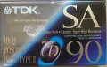 Аудио касети (аудио касета) TDK SA 90 chrom, снимка 1 - Аудио касети - 37762661
