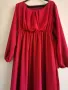 СТРАХОТНА ДЪЛГА ЧЕРВЕНА РОКЛЯ XL-2XL, снимка 1