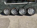 Продавам всесезонни гуми Continental с алуминиеви джанти Мерцедес , снимка 5