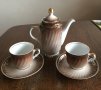 Порцеланов сервиз за кафе с 2 чаши и каничка, снимка 6