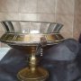 месингова купа,фруктиера арт деко, снимка 3