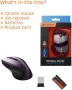 Мишка Безжична CANYON CNS-CMSW01P, 1600dpi, 6 бутона, Лилаво-Черна, с Blue LED оптичен сензор, безжи, снимка 7