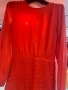 Рокля червена , снимка 2