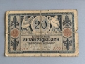 Райх банкнота - Германия - 20 марки | 1915г., снимка 1