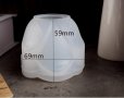 3D Купичка саксия саксийка кашпа ваза чаша тип лале силиконов молд форма за смола гипс , снимка 4