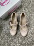 Дамски обувки Deichmann, нови, с кутия и етикет, беж, снимка 5