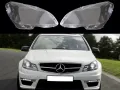 Стъкла (капаци) за фарове за Mercedes C-Class W204 Facelift, снимка 1
