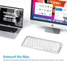 Безжична Bluetooth клавиатура за Mac с QWERTZ DE подредба, снимка 2