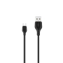 Кабел USB - Micro USB, XO NB103 2м 2,1A в кутия, Черен , снимка 1