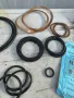 МТЗ 82 МТЗ 100 Ремонтен комплект ЦС-125 уплътнители за хидравличен силов цилиндър НОВ СССР, снимка 3