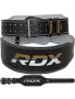 6-инчов кожен черен колан за фитнес RDX, снимка 2