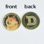 Dogecoin - позлатена колекционерска монета, снимка 9