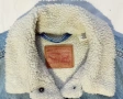 Оригинално дънково яке ЛЕВИС LEVI'S®  Premium Quality Big E Type 3 Sherpa Standard Trucker Jean Jack, снимка 9
