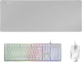 Mars Gaming MCPXW Gaming Combo, комплект 3 в 1, клавиатура+мишка+огромна подлложка, снимка 1