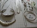 Сребърни верижки и висулки, снимка 12