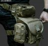 Airsoft тактическа чанта за бедро военна лов туристическа раница нова, снимка 9