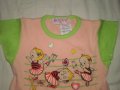 Бебешка туника с къс ръкав и весела щампа размер 86,нова, снимка 3