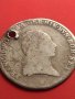 Сребърна монета 1/4 кроненталер 1797г. Франц втори Будапеща Австрийска Нидерландия 13633, снимка 5