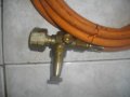 Немска Газова Пропан-Бутан Горелка-Старо Качество-С Маркуч/Редуцир Вентил-Различни-Отлично Състояние, снимка 15