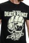 Нова мъжка тениска с дигитален печат на музикалната група Five Finger Death Punch, снимка 2