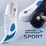 Ортопедични стелки за обувки EVA стелки Подметка за абсорбиране на удар Дезодорант Дишаща възглавниц