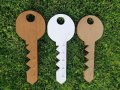 Поставка за ключове във формата на ключ, снимка 1