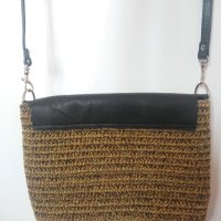 Дизайнерски чанта / шал ръчна изработка на Баба Мравка, подарък за жена, снимка 6 - Чанти - 43477025