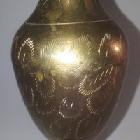 Стара метална ваза, снимка 5 - Други ценни предмети - 43354408