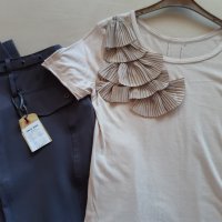 Дамски панталон Х.О. и блуза ветрило/блуза GIANFRANCO FERRE с над 30% отстъпка, снимка 1 - Панталони - 33037254