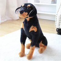 Плюшено куче Ротвайлер, Различни размери, снимка 2 - Плюшени играчки - 43002604