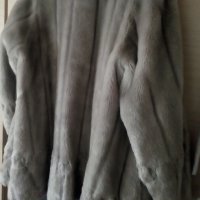 Елегантно дамско палто от еко кожа, снимка 13 - Палта, манта - 27557636