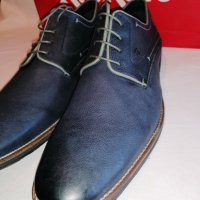 Стилни мъжки обувки от естествена кожа KicKers №46, снимка 3 - Официални обувки - 28473179