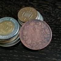 Монета - Италия - 10 чентесими | 1867г., снимка 2 - Нумизматика и бонистика - 33035760