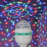 Диско лампа многоцветна LED, снимка 2 - Лед осветление - 27232490