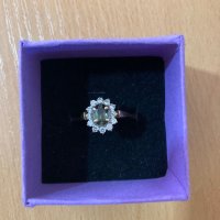 Златен пръстен Valentin с берил, снимка 4 - Пръстени - 44112240