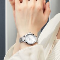 Дамски часовник NAVIFORCE Clarity SIlver/White 5008 SW. , снимка 8 - Дамски - 34744778