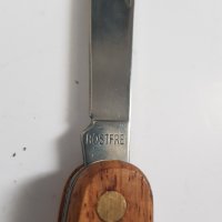 Джобно ножче с дървени чирени Rostfrei, снимка 3 - Колекции - 32410008