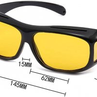 Очила за нощно шофиране HD VISION - 2 броя, снимка 5 - Слънчеви и диоптрични очила - 28908072