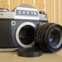 EXA 1b Обектив DOMIPLAN 2,8-50 automatic lens , снимка 14 - Фотоапарати - 39768703