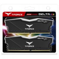 Памет TEAMGROUP T-Force Night Hawk RGB 3600MHz 64GB (4x16GB) DDR4  Цветна с масивни охладители , снимка 1 - RAM памет - 36664556