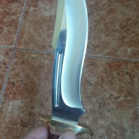  нож от висок клас със гард от месинг, снимка 4 - Колекции - 37455931