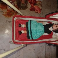 Ретро кукли и много запазена ретро количка за кукли, снимка 5 - Кукли - 36990110