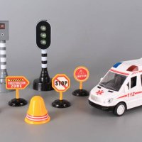 Линейка, светофар, камера и пътни знаци, снимка 1 - Коли, камиони, мотори, писти - 43652481