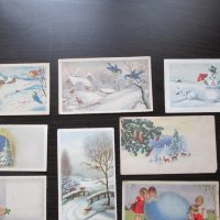 Стари пощенски картички-15 броя, 40-те години, снимка 2 - Антикварни и старинни предмети - 29033917