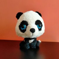 Плюшена играчка Панда Big Headz Panda Penny 2021г 20 см, снимка 1 - Плюшени играчки - 40215971