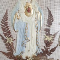 Стара икона на Божията майка, снимка 4 - Антикварни и старинни предмети - 38723016