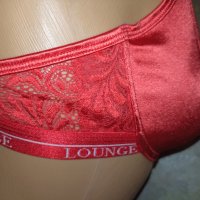 Lounge 80 D-Луксозен червен сутиен от сатен и дантела с меки чашки с банел , снимка 6 - Бельо - 38068392